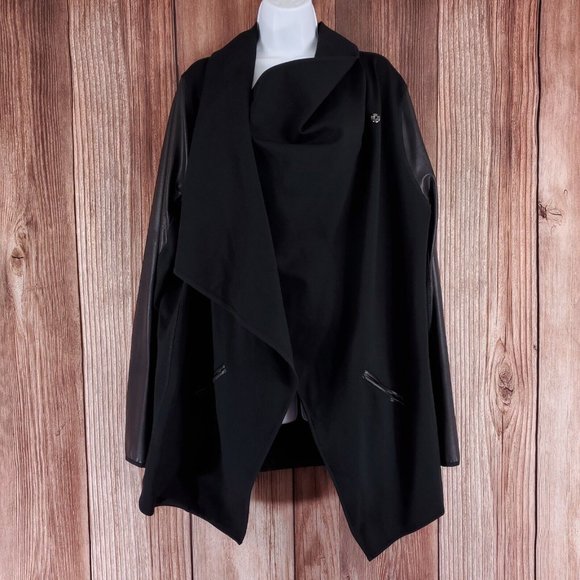 SPANX Jackets & Coats Flaws Spanx Womens 2x Drape Front Jacket Very